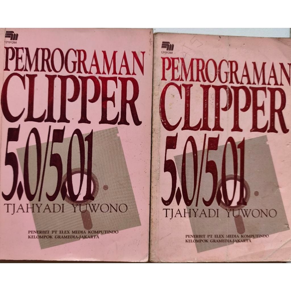 BUKU PEMROGRAMAN CLIPPER BEKAS ORIGINAL