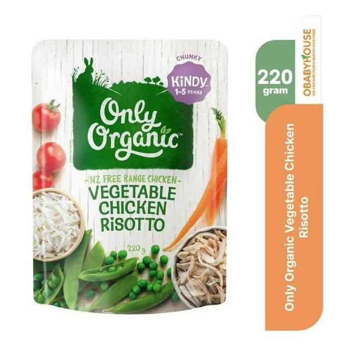 Yeyeye- Only Organic Vegetable Chicken Risotto Kindy 1-5 Years 0 Gr