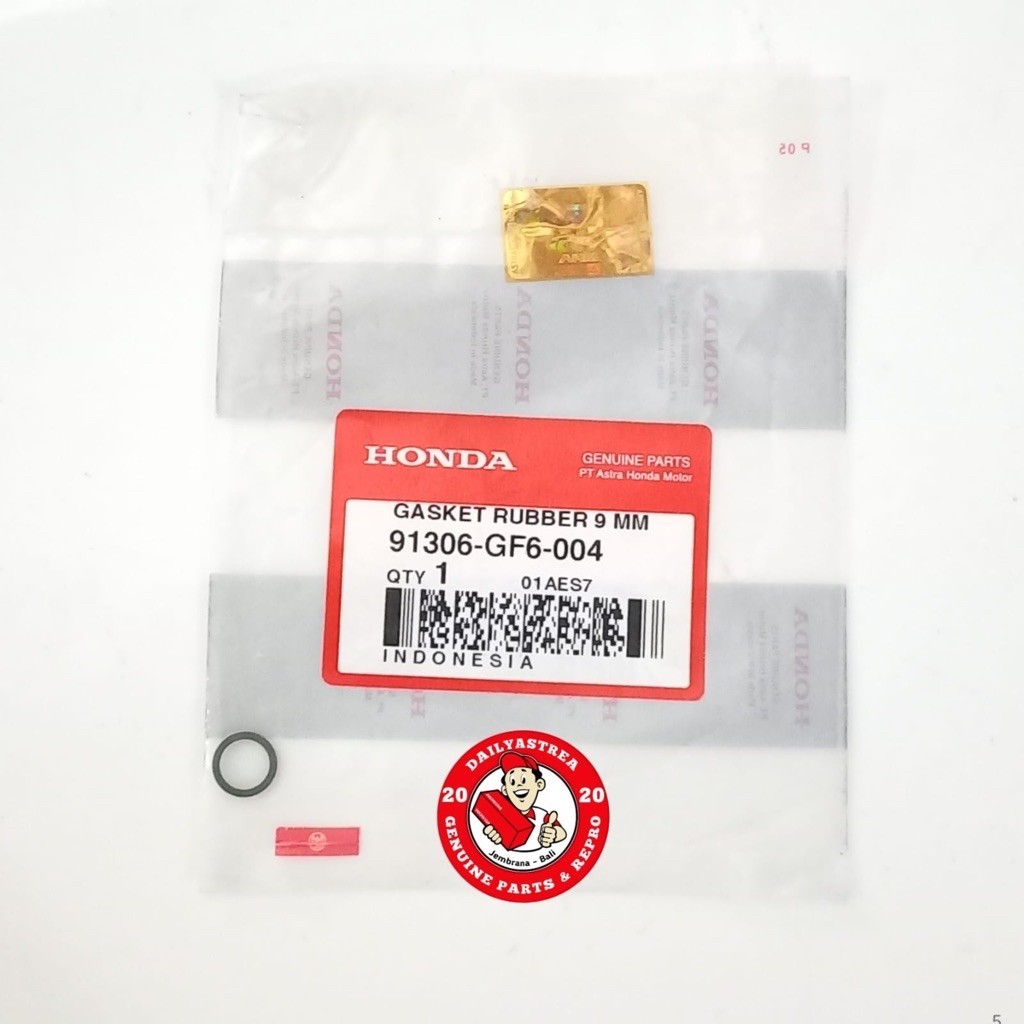 KARET GASKET LEHER MANIPOL MANIFOL KARBU HONDA WIN ASTREA PRIMA STAR GRAND SUPRA X 100 ORIGINAL 9130