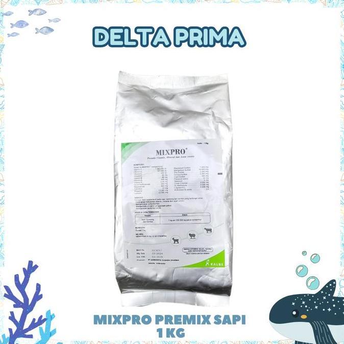 MIXPRO PREMIX SAPI 1 KG Suplemen Premix Penggemuk & Pertumbuhan Ternak