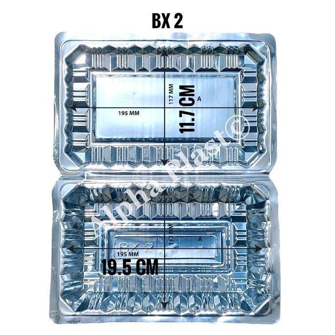 ALPHAPLAST - BX2 100 PCS / Mika BX 2 / Mika kue / Mika Makanan