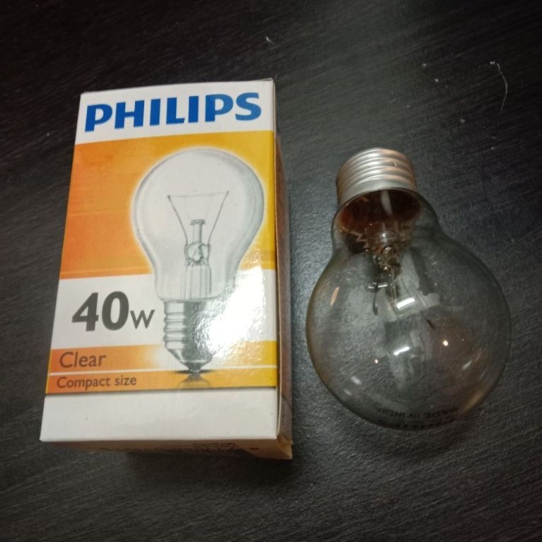 Philips Lampu Pijar 40 Watt Cahaya Kuning