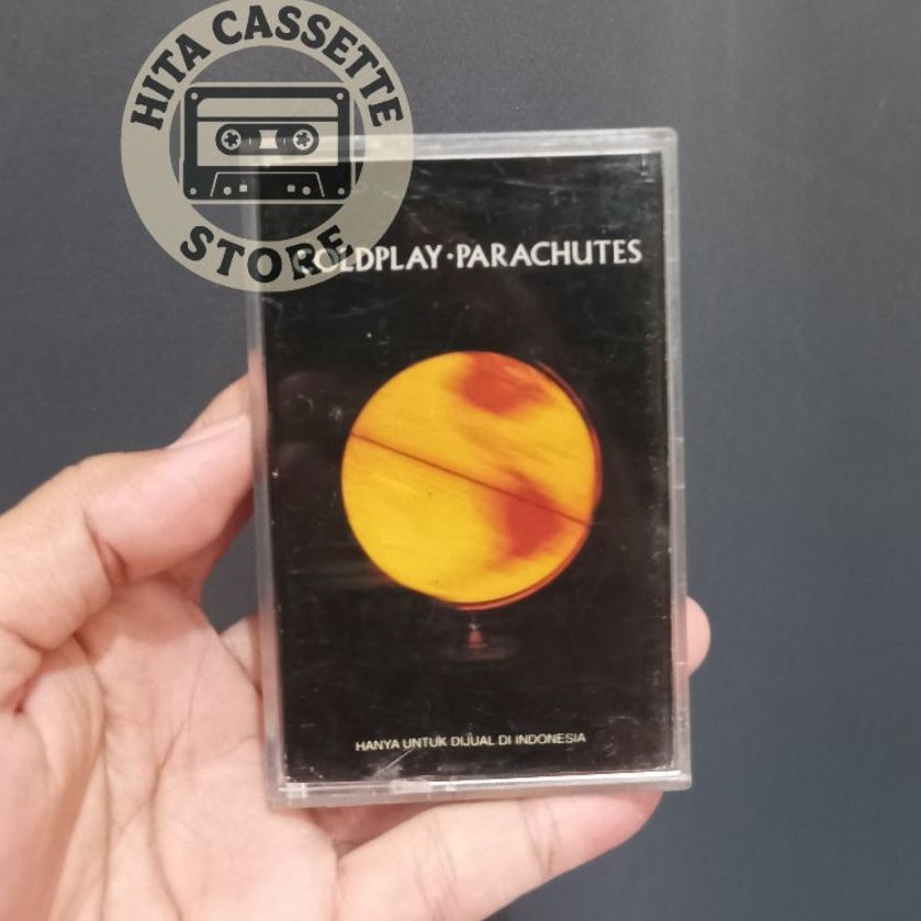 Kaset Coldplay - Parachutes original