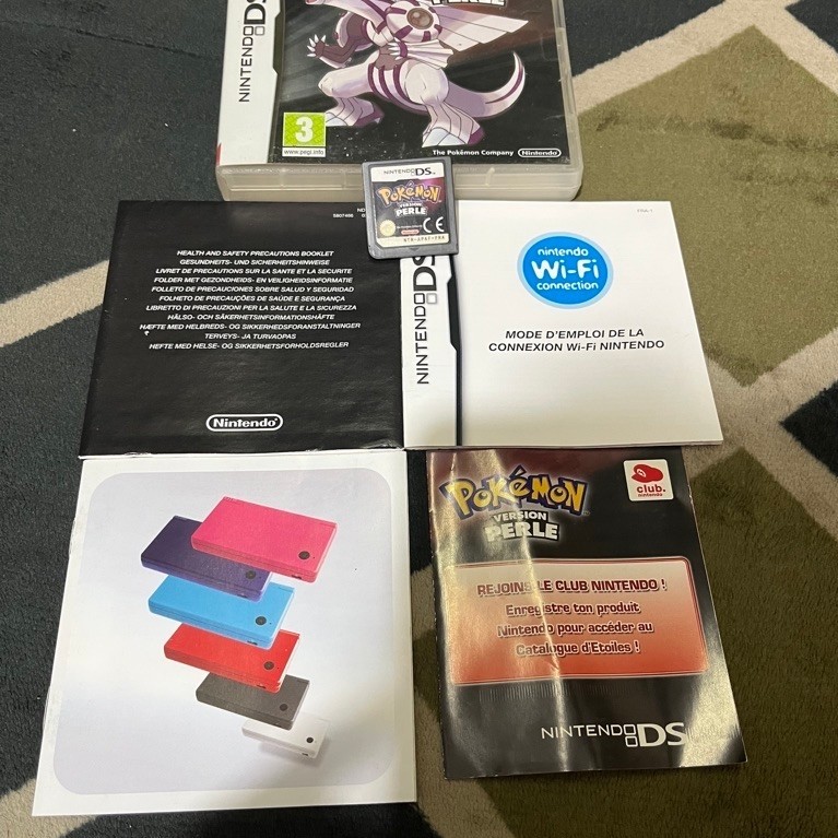kaset nds pokemon perle