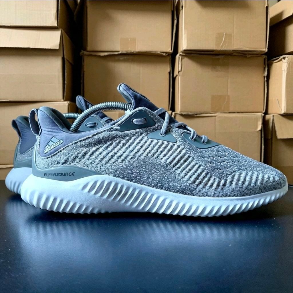 Sepatu Adidas Running Alphabounce | Size 43.5/275 | Sport Sneakers | Second Original 2nd