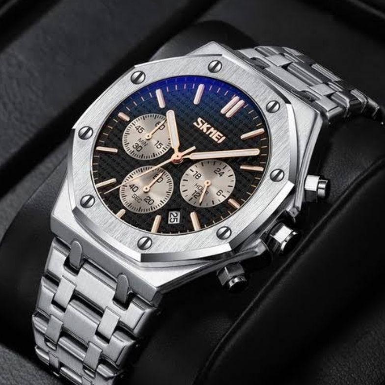 Jam Skmei 9296 chronograph free gift box