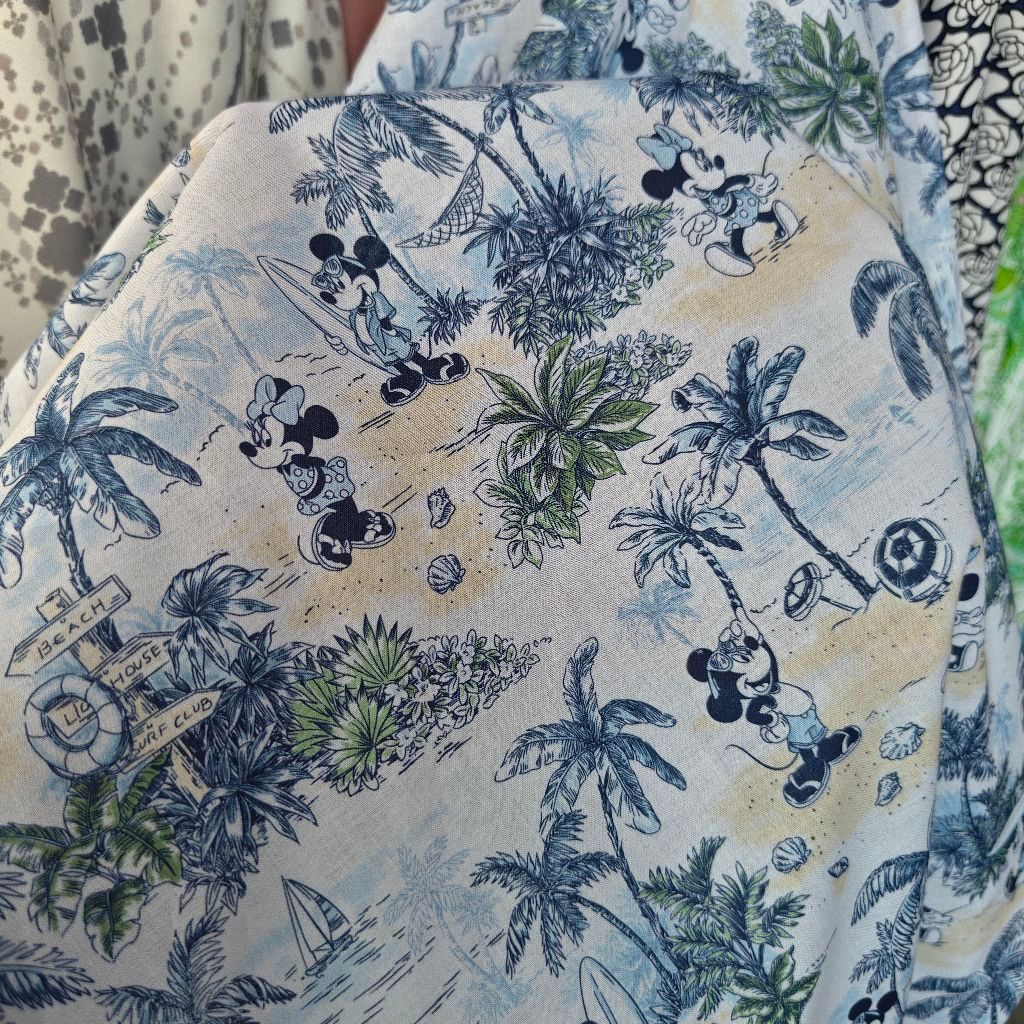 KAIN KATUN PARIS MOTIF SISA GARMENT  - KAIN KATUN MOTIF SISA GARMENT HARGA/0,5M
