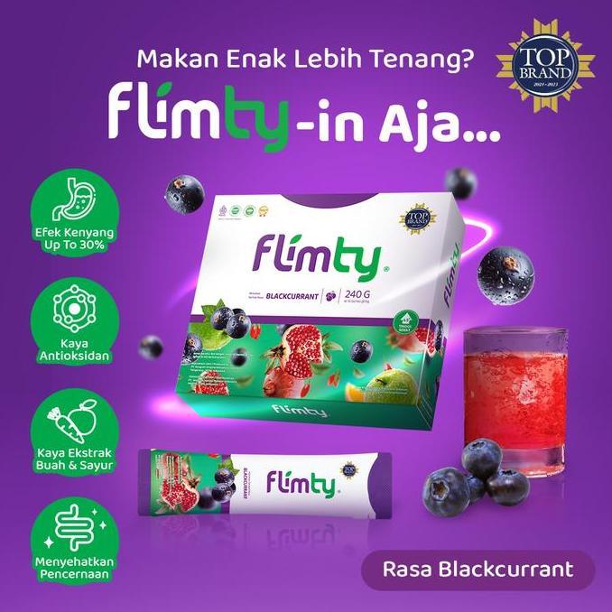 New- Flimty Fiber Herbal Diet & Detox Pelangsing Kurus Slimming