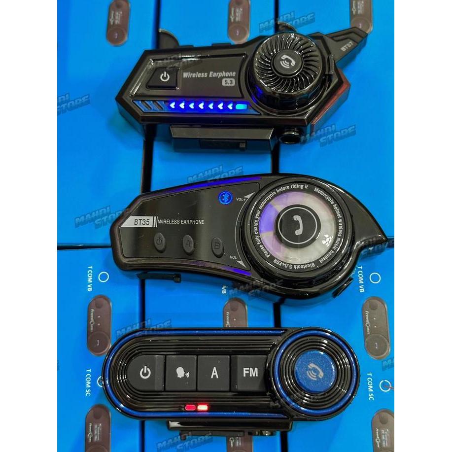 Headset Speaker Bluetooth Helm BT35 BT36 BT57 MODEL INTERCOM
