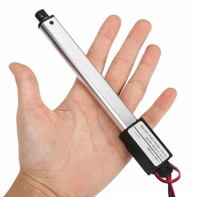 Motor Actuator Linear 100Mm 12V 32Mm/S Mini Aktuator 12Vdc