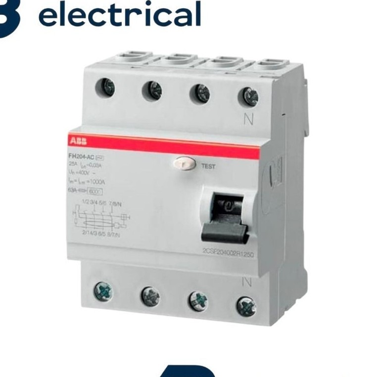 ABB ELCB 3P+N 40A 30MA / ABB RCCB