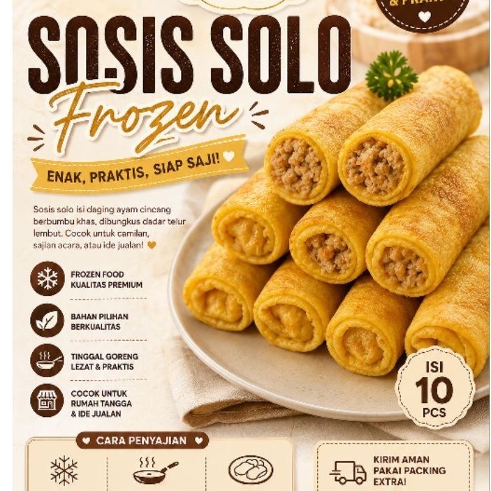 sosis solo frozen by dhiya bakery