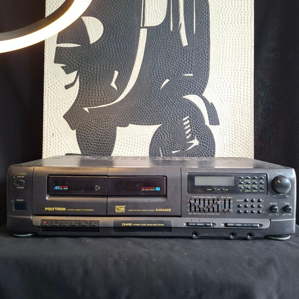 Polytron Tape Deck Radio Big Band Jadul