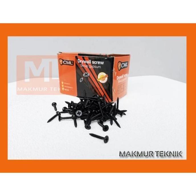 Cml Sekrup Skrup Gypsum 6x1 Inch