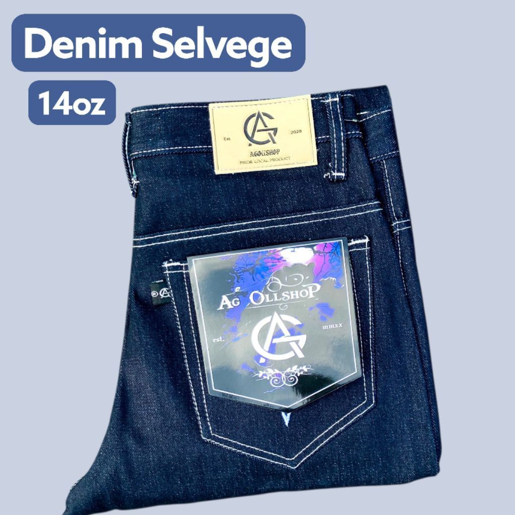 denim Gonael denim selvedge denim pria denim kekinian denim