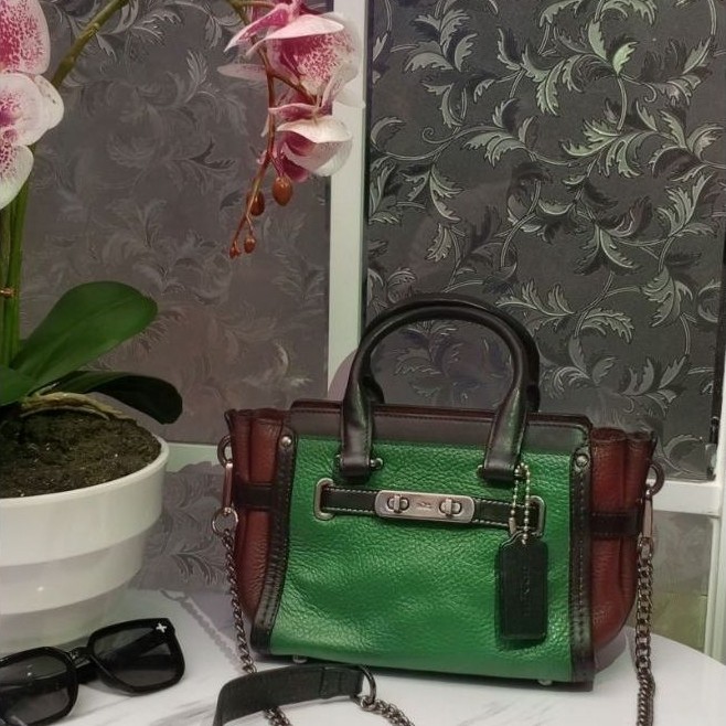 tas preloved coach swagger rare