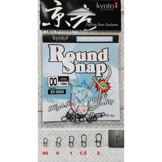 (Good) KYOTO ROUND SNAP KY-9805