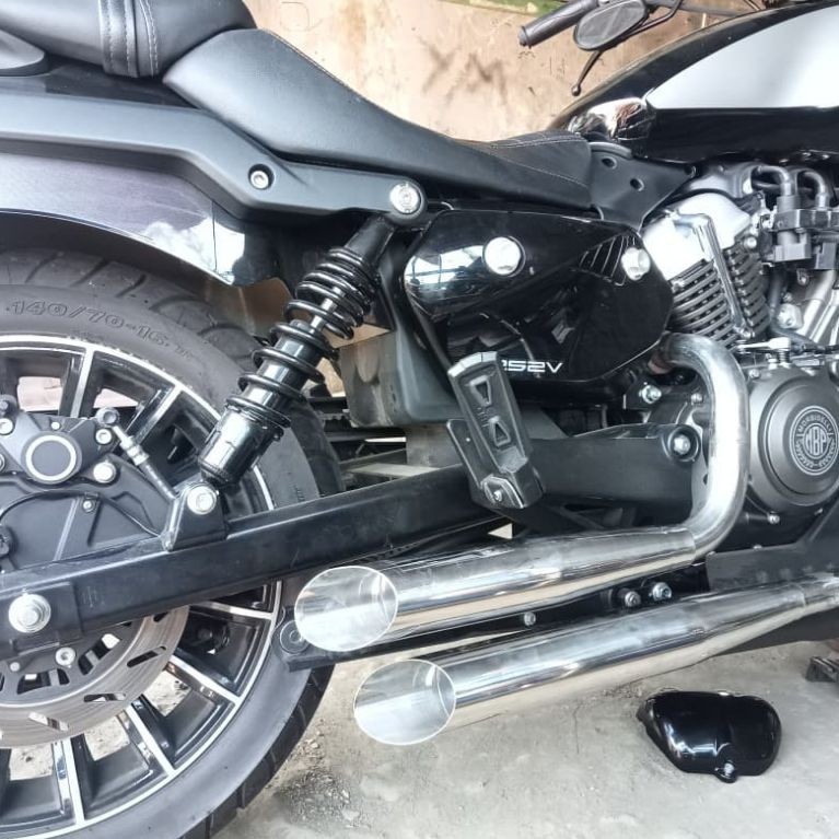 knalpot custom morbidelli C252V , Benda