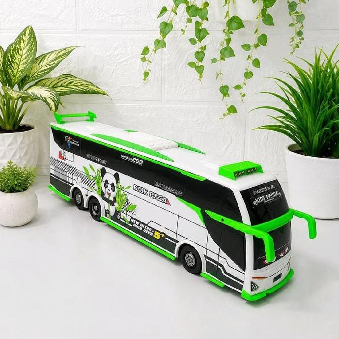 RKC Miniatur Bus Tronton Modif full aksesoris & Stiker