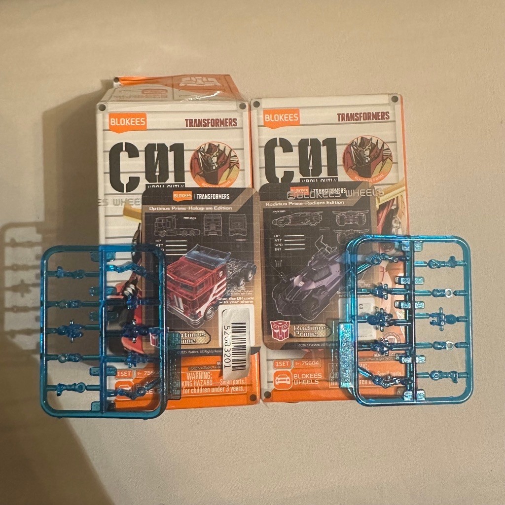 Wheels C01 Transformers Optimus Prime Hologram Edition rodimus Prime Radiant edition OFC