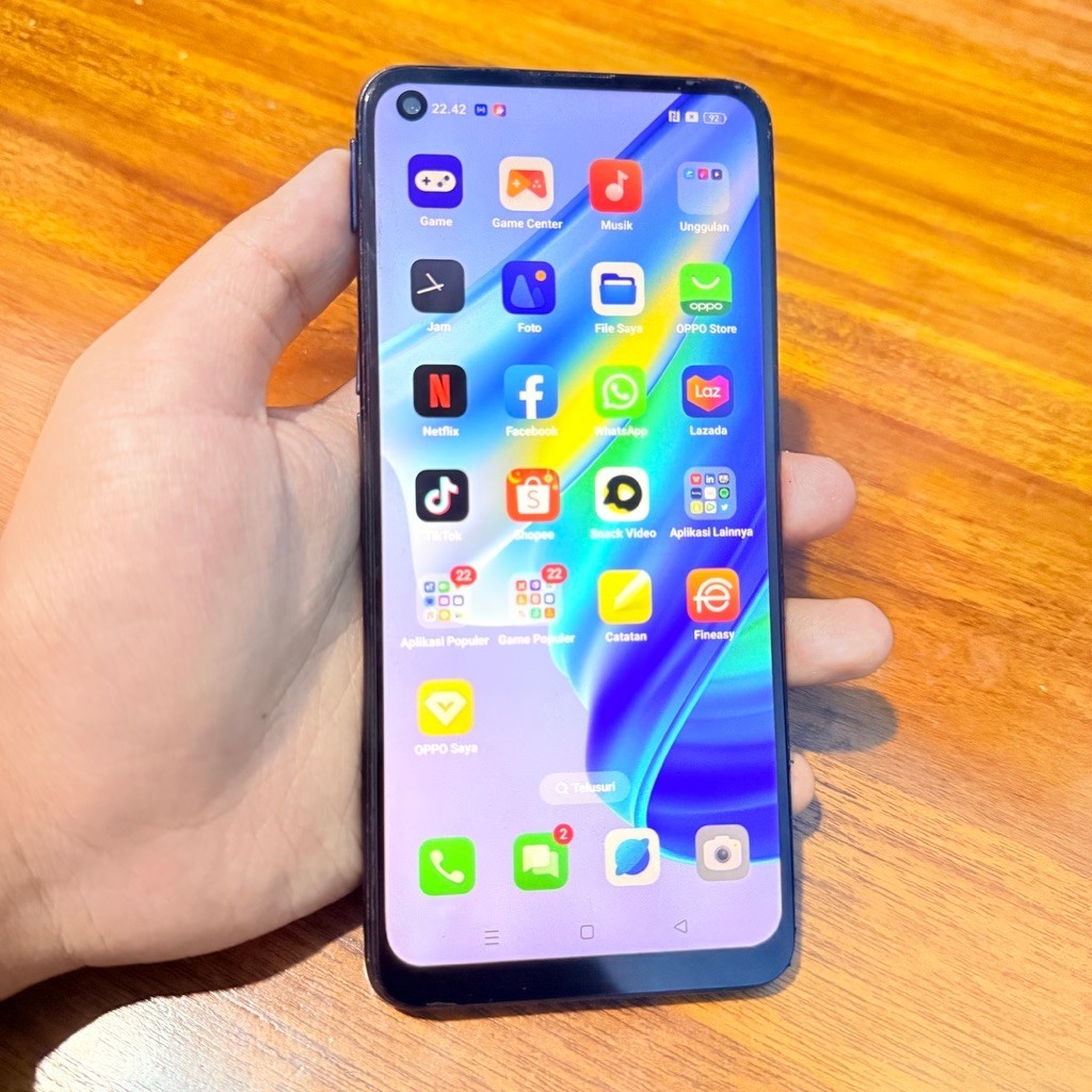 OPPO A95 NFC 8/128 RESMI SECOND NORMAL SIAP PAKAI HARGA TERJANGKAU