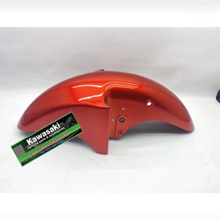 spakbor depan ninja r ninja ss orange original