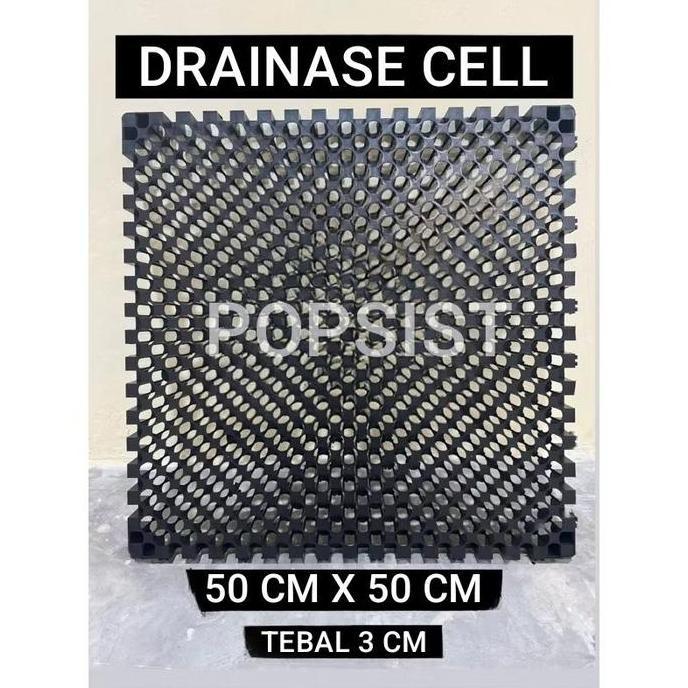 Milamulyanti Drainase 50X50X3 Cm Min. 5 Pcs / Alas Rumput Sintetis / Drainase Cell/ Drainage Cell/ U