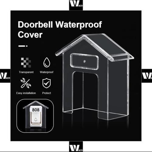 Cover Pelindung Bel Rumah - Penutup Bel Rumah dari Air Hujan - Cover Bell Outdoor