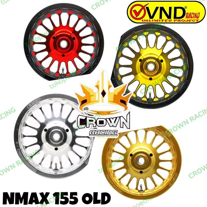 Velg VND Ring 12 Roulette Yamaha Nmax 155 Motor Motorcycle - Gold Matte