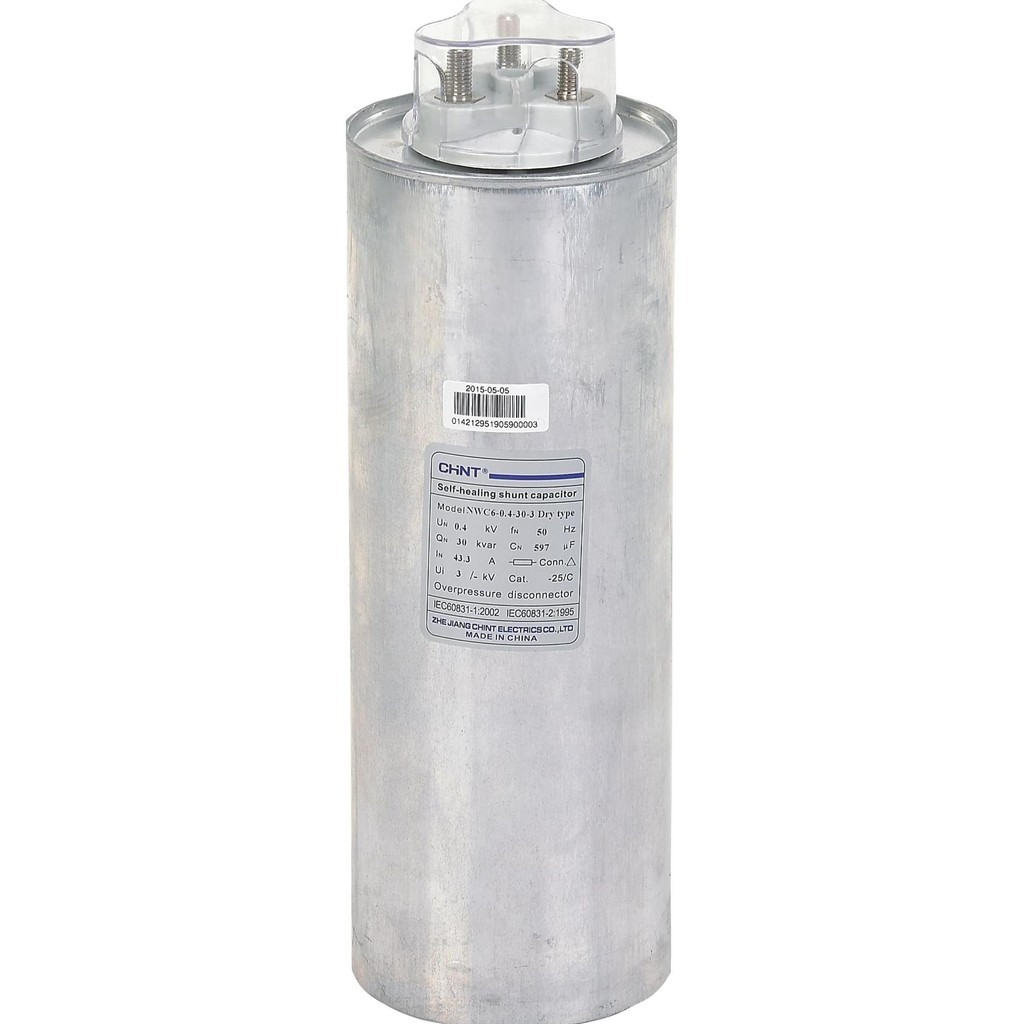 CAPACITOR CHINT NWC6 525V 10KVAR DRY TYPE KAPASITOR BANK TABUNG BERGARANSI