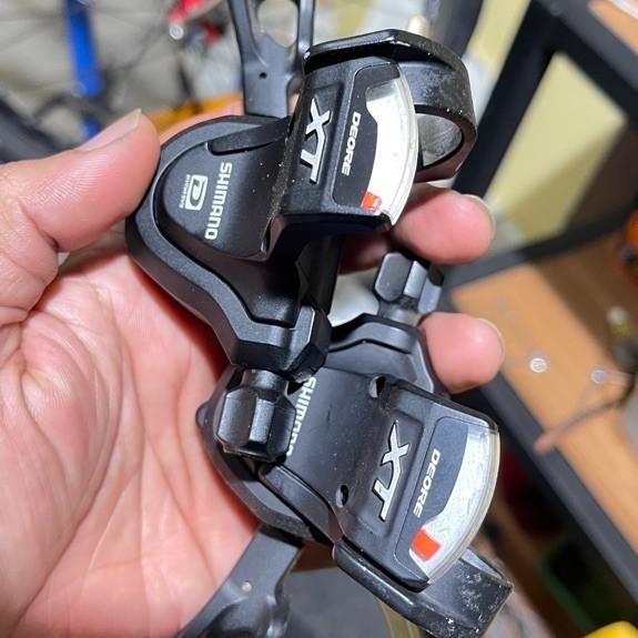 shifter shimano deore XT M780 3x10 speed