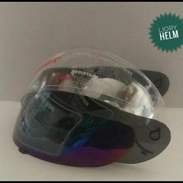 KACA VISOR HELM FULLFACE KYT RC7/VISOR HELM FULLFACE KYT R10/KYT K2R