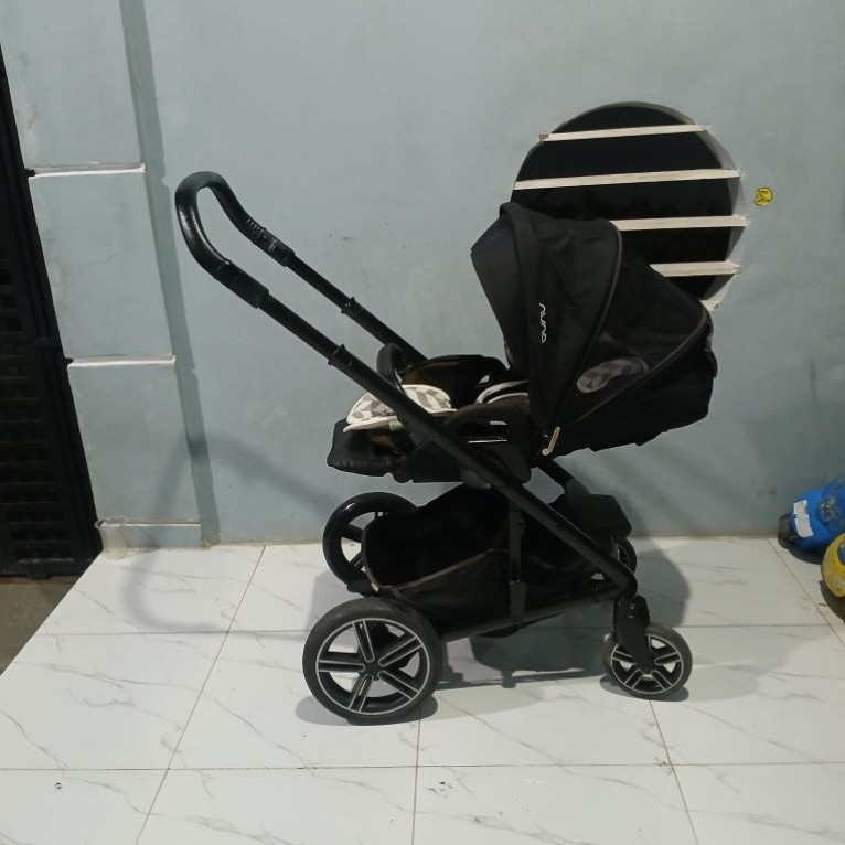 STROLLER NUNA MIXX 2 CAVIAR PRELOVED/BEKAS