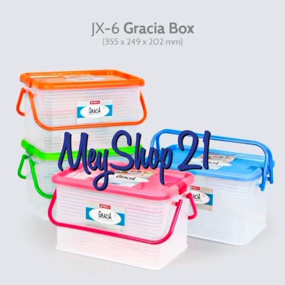 Gracia box JX-6 Lion star/box plastik lion star ada handle Gracia box JX-6