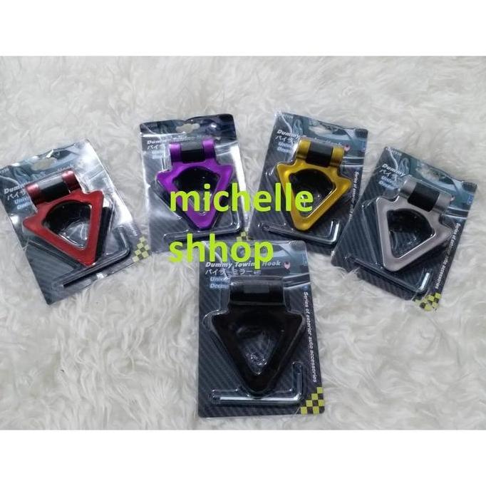 Dummy Towing Hook Segitiga Mobil All New Rush