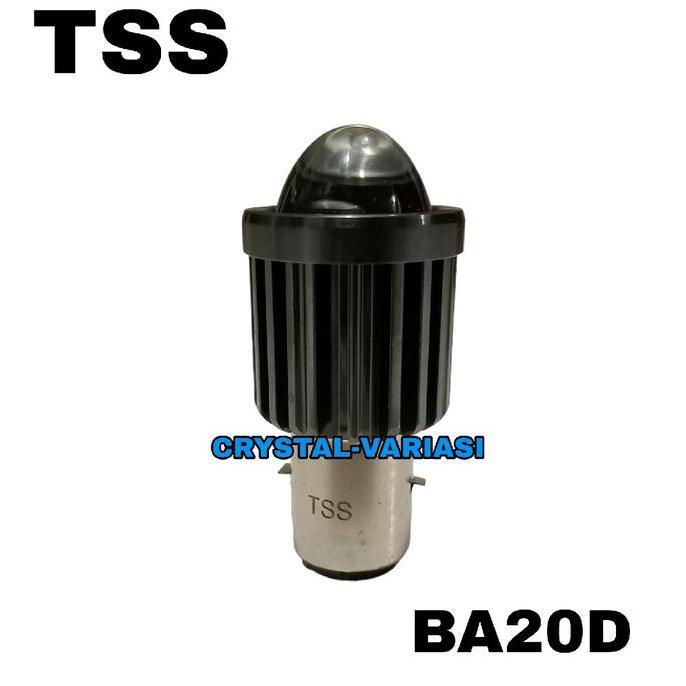 Lampu Utama Led BA20D AC DC Motor Suzuki Thunder Vespa