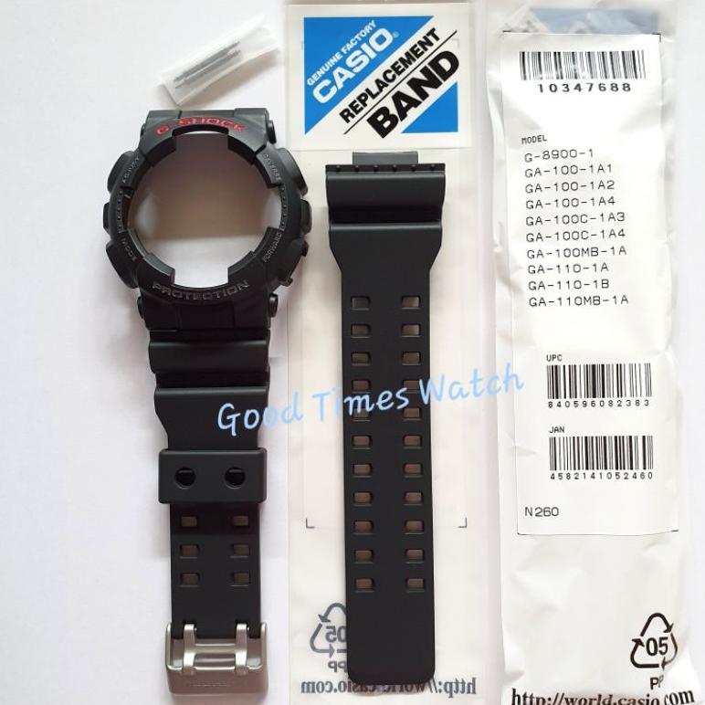 PAKET STRAP BEZEL G-SHOCK GD-100-1A GD 100 CASIO ORIGINAL Diskon