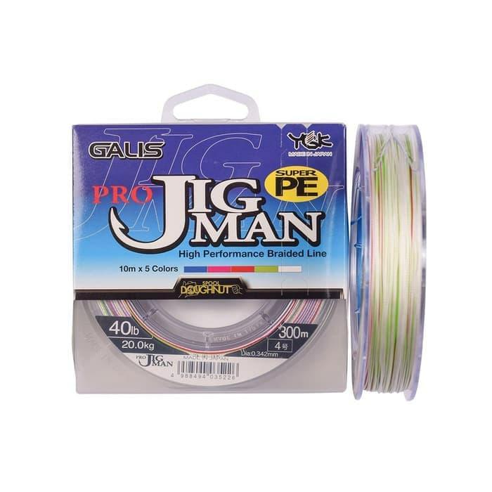 Senar PE YGK Galis Pro Jigman 300m-PE 4