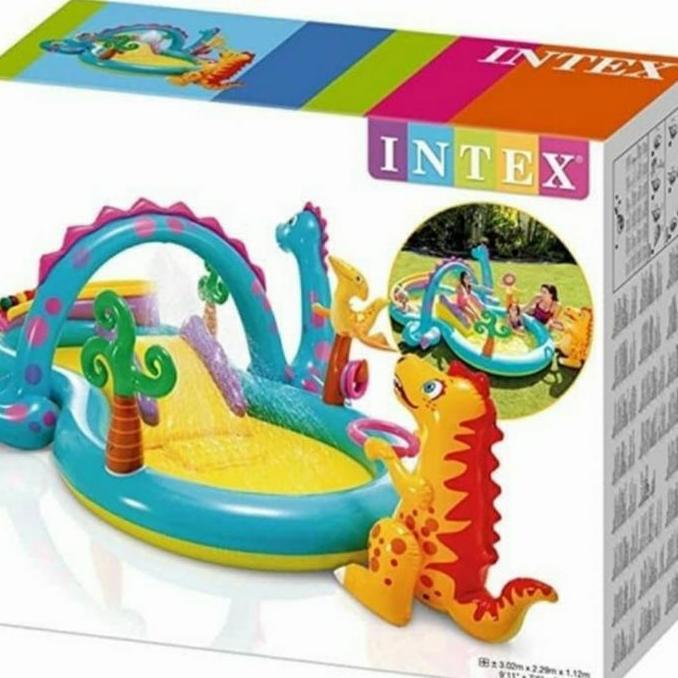 Kolam Renang Intex Dinoland Play Center Kolam intex 57135 Kolam Intex