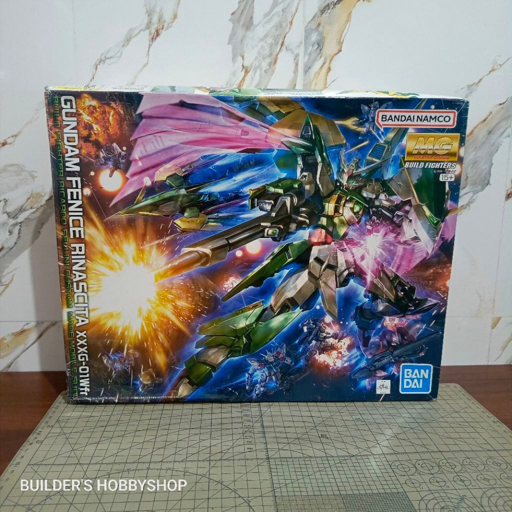 BANDAI MG 1/100 GUNPLA GUNDAM WING FENICE RINASCITA XXXG-01WFR BOX MINUS
