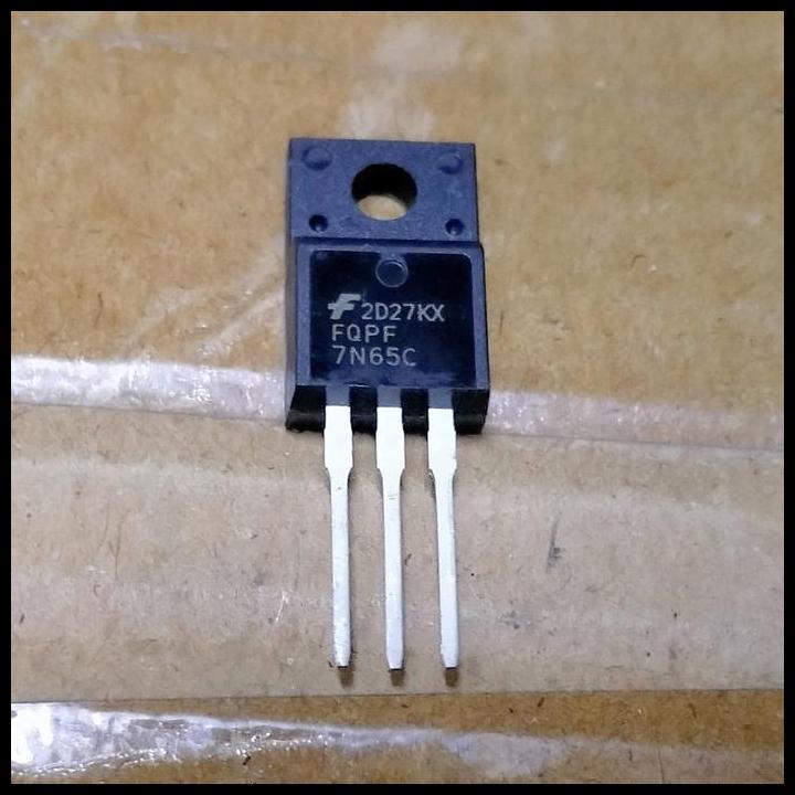 TERBARU FQPF7N65C TRANSISTOR TO-220 3PIN 