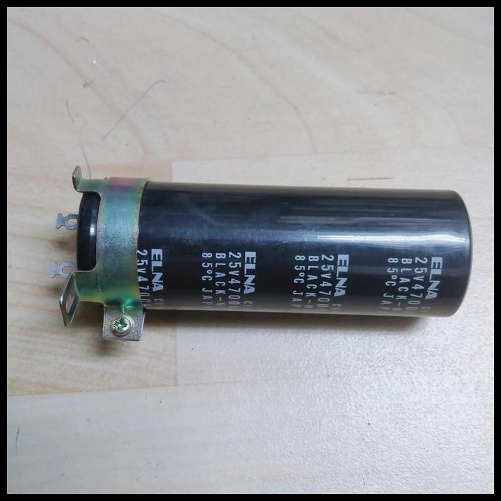 GRATIS ONGKIR KAPASITOR ELCO 47000UF 25V ELNA JAPAN 