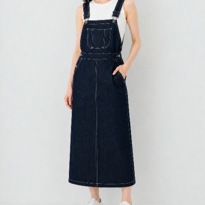 Jumpsuit GU by UNIQLO Dark Denim (S)