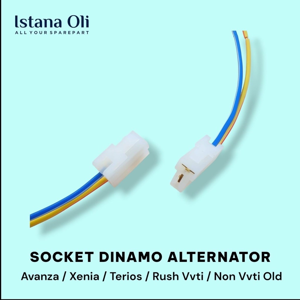 Socket Dinamo Alternator Terios Rush Avanza Xenia Vvti / Non Vvti Tahun Lama S8