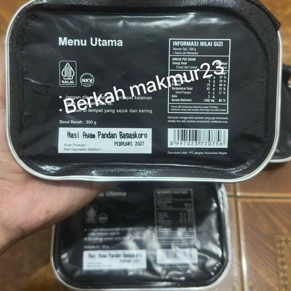 RANSUM MAKANAN NASI KALENG RANSUM TNI NARAGA INSTAN TENTARA SURVIVAL FOOD