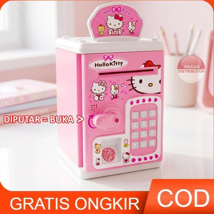 Mainan Anak Atm Celengan Mainan Brangkas Mainan Nabung Uang Edukasi Termurah Mainan Anak Perempuan -