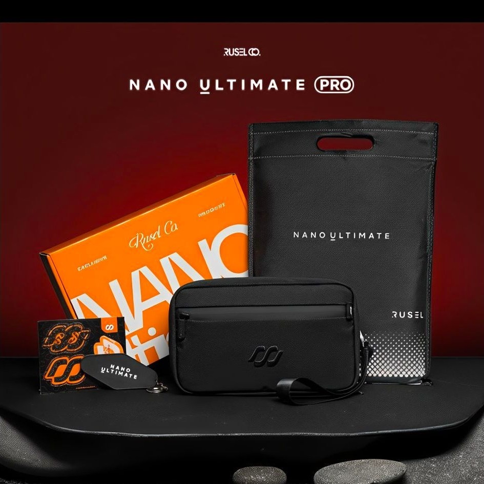 Tas Handbag Pria RUSEL CO nano ultimate pro exclusive
