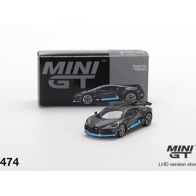 MINIGT 474 BUGATTI DIVO PRESENTATION DIECAST MINIATUR MGT