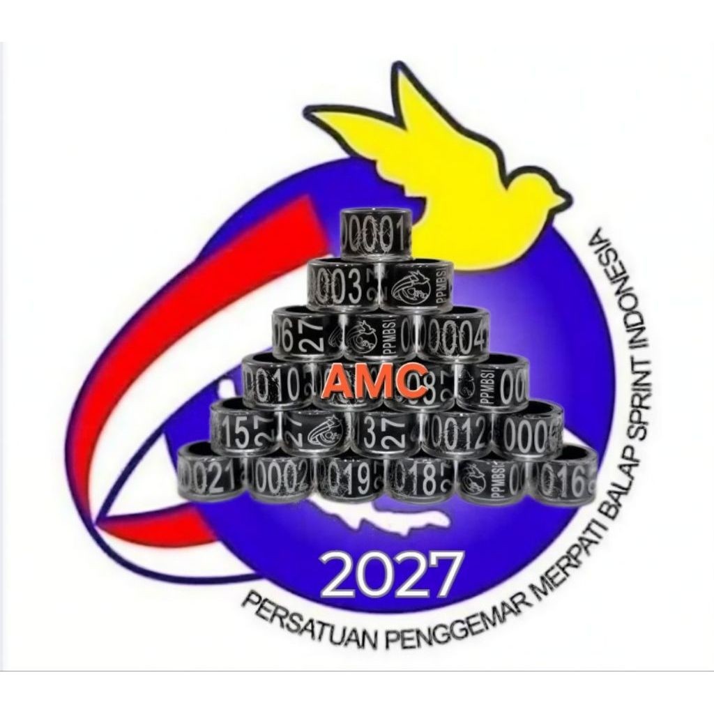 PPMBSI 2027 Ring Merpati Balap Original