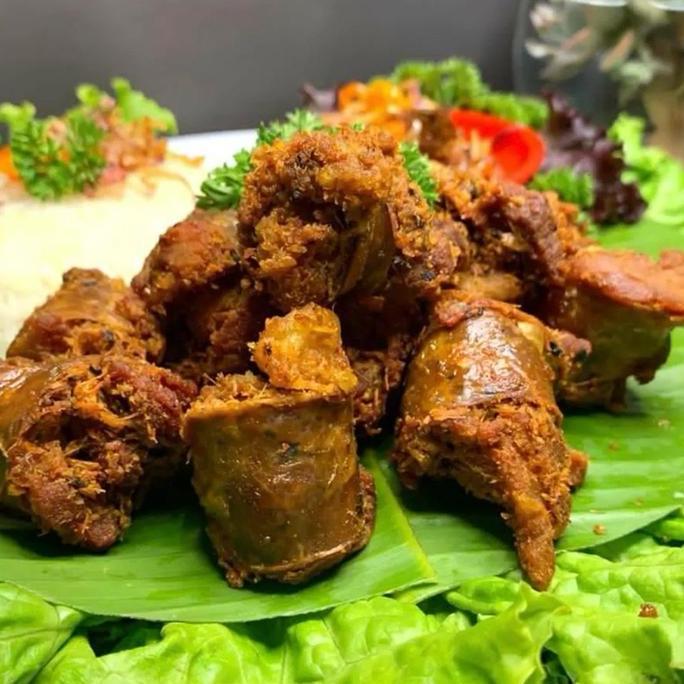 URUTAN BABI GORENG 1pack - full lemak dan daging babi